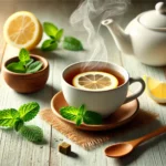 tazza di tisana depurativa