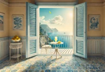 BLU CAPRI, BLU BERGEN: DIARIO SILENZIOSO DI UNO SCAMBIO CASA E ALTRE VITE TEMPORANEE