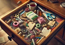 RICOMINCIO DA LÌ: OVVERO DAL CASSETTO DELLA CUCINA CHE FA RUMORE