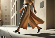 PANTALONI AMPI E SCARPE BASSE: GUIDA PRATICA PER NON FARSI DIVORARE DAL TESSUTO