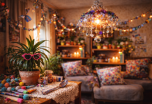 DECORARE CASA PER CARNEVALE CON QUELLO CHE TROVI NEL CASSETTO DEL CAOS (SÌ, QUELLO)