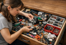 ABBIAMO FATTO DECLUTTERING DEL CASSETTO DELLE COSE A CASO