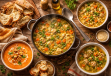 TUTTO QUELLO CHE RIBOLLE CONSOLA: ZUPPE, BRODI E POTAGE PER SOPRAVVIVERE AI GIORNI DELLA MERLA