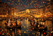 CARNEVALE DI VENEZIA 2026: IL CANAL GRANDE SI TRASFORMA IN OLIMPO. E SÌ, LA PANTEGANA È ESPLOSA ANCHE QUEST’ANNO