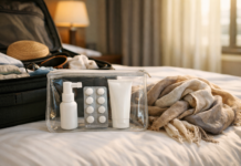 WEEKEND FUORI SENZA STRASCICHI: IL NOSTRO MINI-KIT DA VALIGIA PER GOLA SECCA E MUSCOLI RIGIDI