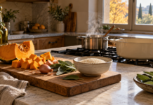 IL TEMPO DI UN RISOTTO, UNA PAUSA DA DEDICARE ALLA CUCINA